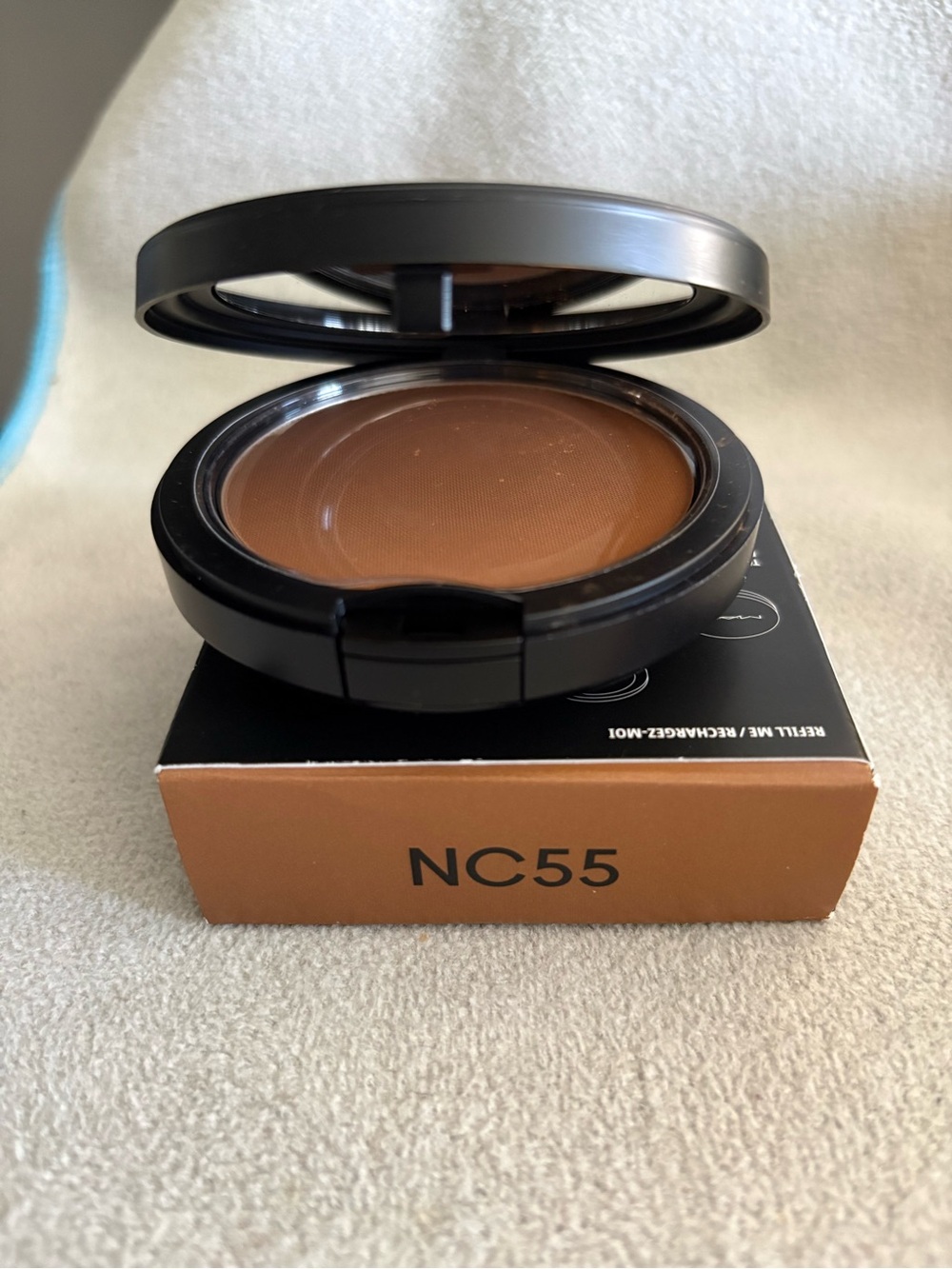 MAC Cosmetics Studio Fix Powder Plus Foundation shade NC55 Brand New in Box!! - Picture 4 of 4
